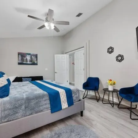 Beautiful Home Near Disney, Heated Pool, Bbq, 4 Bedrooms Kissimmee Exterior photo