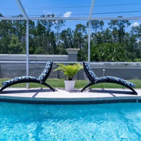 Beautiful Home Near Disney, Heated Pool, Bbq, 4 Bedrooms Kissimmee Exterior photo