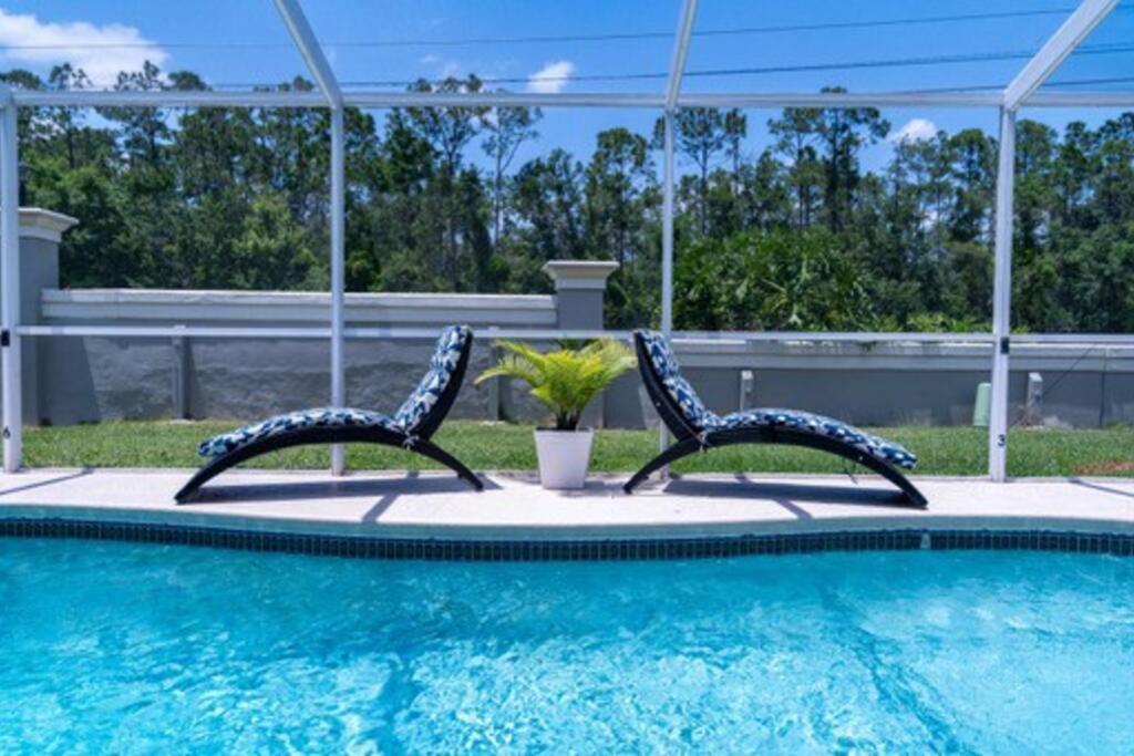 Beautiful Near Disney, Heated Pool, Bbq, 4 Bedrooms *